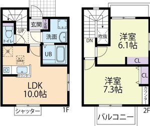 Villa Sieger(ヴィラ ジーガー) Bの物件間取画像